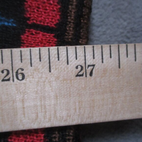 Desigual Off Cowl Neck Sweater Women Aztec Print Colorful Pink Fair Isle - Picture 5 of 11